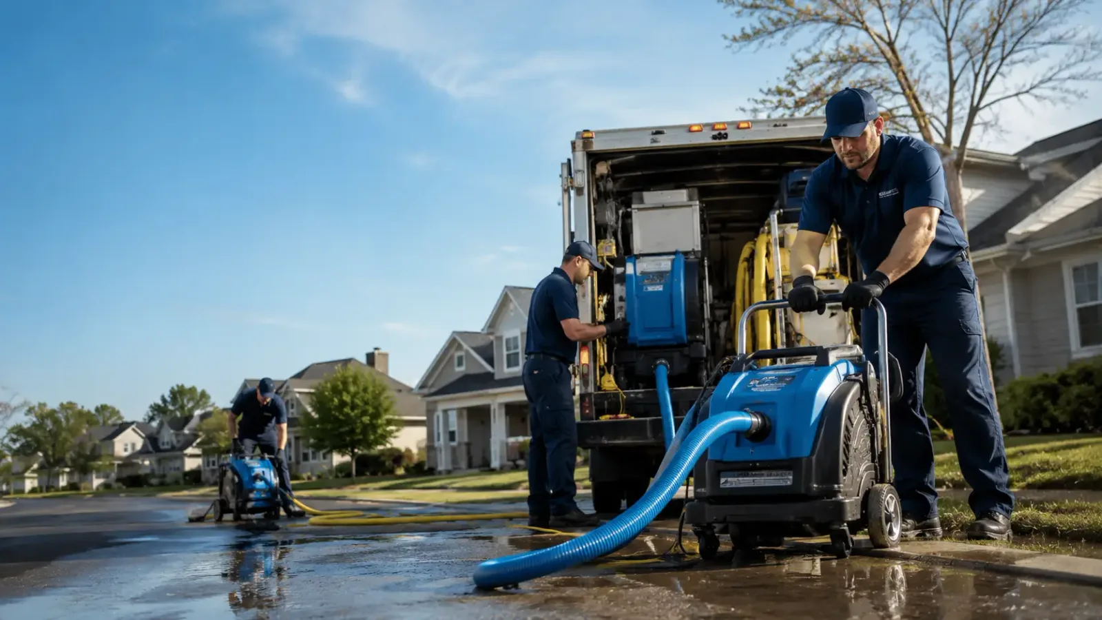 Flood Damage Cleanup in Yucca, AZ